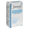 Joesoef Anti-Acne Soap, Natural Volcanic Sulfur 10%, for Oily to Normal Skin, 3.5-Ounces (Pack of 3)