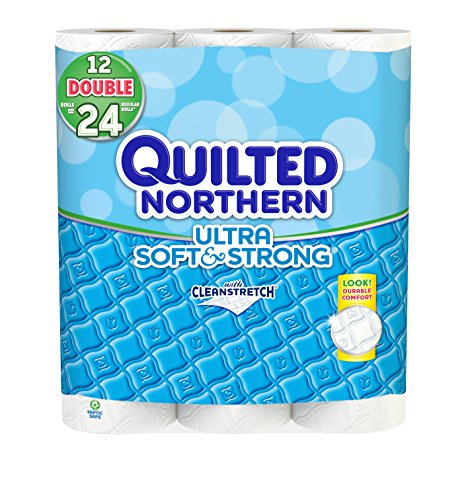 Quilted Northern Ultra Soft and Strong Double Roll Bath Tissue, 12 Count