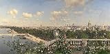 The High Quality Polyster Canvas Of Oil Painting 'Rico Y Ortega Martin Vista De Paris Desde El Trocadero 1883 ' ,size: 10 X 20 Inch / 25 X 51 Cm ,this Replica Art DecorativeCanvas Prints Is Fit For Bathroom Gallery Art And Home Artwork And Gifts