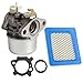 HIFROM Carburetor for Briggs & Stratton 497586 499059 799869 792253 Lawnmower Pressure washer with Air Filter 491588 491588S 399959 for Honda Gc135 Gcv135 Gc160 Engine