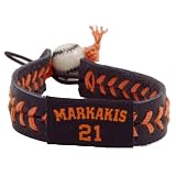 MLB Nick Markakis Team Color Jersey Bracelet