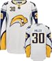 Ryan Miller Jersey: Reebok White #30 Buffalo Sabres Premier Jersey