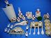 FAT ITALIAN CHEF 3D Resin & Ceramic Kitchen 26 pcs Set NEW
