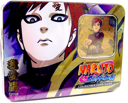 2009 Naruto CCG: Guardian of the Village Tin Collector Tin Set: Gaara