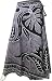 Batik Print Cotton Long Indian Wrap Skirt for Women