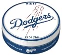 Team Tins Mints, Los Angeles Dodgers, 2.1-Ounce Tins (Pack of 10)