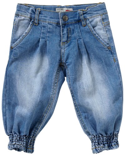 NAME IT M&auml;dchen Jeans Bermuda Normaler Bund AMIE KIDS BAGGY DNM KNICKERS 112 SUP, Gr. 134, Preisvergleich
