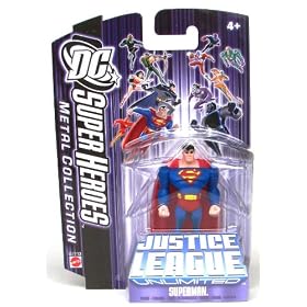 DC Super Heroes G7713 Superman Justice League Unlimited 7cm Metal Collection Figure