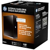 HP Desktop 2TB externe Festplatte (8,9 cm (3,5 Zoll), USB 3.0) schwarz