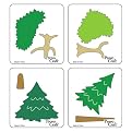 Cuttlekids Cutting Dies 4-pk. - Trees