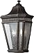 Feiss OL5423BK Cotswold Lane Outdoor Patio Lighting Wall Lantern, Black, 2-Light (10"W x 16"H) 120watts