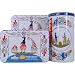 Gourmet Food : Patisserie Gourmande French butter cookies galettes in decorative tin, 1 Large 14.1 Oz Tin