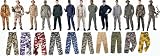 Camouflage Military BDU Pants, Army Cargo Fatigues (Polyester/Cotton Twill)