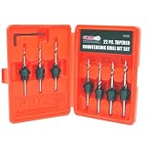 Grip 22 pc Tapered Countersink Drill Bit Set
