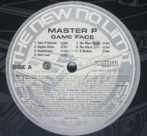 Master P. - Gameface - Zortam Music