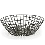 Black Powder Coated Metal Basket
