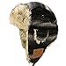 City Hunter W300 Premium Wool Trapper Hats - Multi Colors (440 Black/Dark Gray)