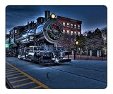 Mouse Pad Christmas City Locomotive Railway Desktop Laptop Mousepads Comfortable Office Mouse Pad Mat Cute Gaming Mouse Pad 2015 Happy New Year