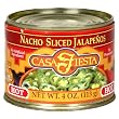 Casa Fiesta Nacho-Sliced Jalapenos, 4-Ounce Cans (Pack of 24)