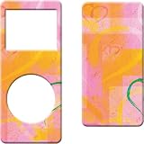 iSlicker Skin for iPod nano 1G (Pink and Orange Pattern)