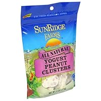 Sunridge Farms Yogurt Peanut Clusters, 6-Ounce Bags (Pack of 12)