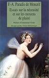 Essais sur la n�cessit� et sur les moyens de plaire