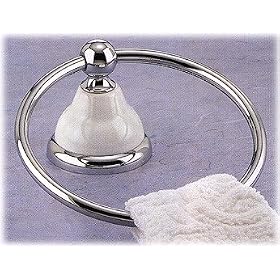 Franciscan Collection Towel Ring - Polished Chrome
