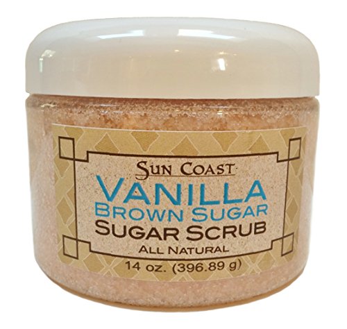 Sun Coast Natural Sugar Scrub, Vanilla Brown Sugar