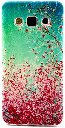 PPiiNNKk , For Samsung Galaxy A3 Case Fashion New Autumn Tree [Slim Fit] Thin Lightweight Soft Silicone TPU Gel Skin Cell Phone Cover for Galaxy A3 / A300 A3000 SM-A300F