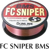 サンライン(SUNLINE) FCスナイパーBMS 100m ナチュラルクリア&オレンジ&ピンク 12lb