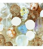 Czech Glass Bead Mix - 33gr/Crystal