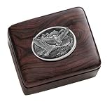 Illinois Fighting Illini Small Ironwood Box (4x4x2) - NCAA College Athletics