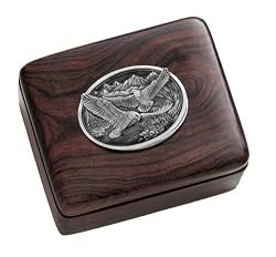Kansas Jayhawks Small Ironwood Box (4"x4"x2") - NCAA College Athletics