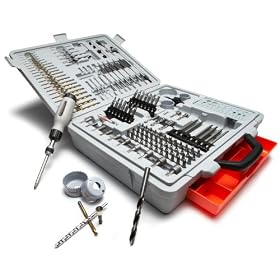 Click here to buy Denali 150-Piece Homeowner's Drill And Drive Bit Accessory Kit by Denali.