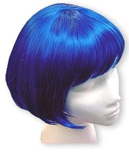 Electric Blue Wig