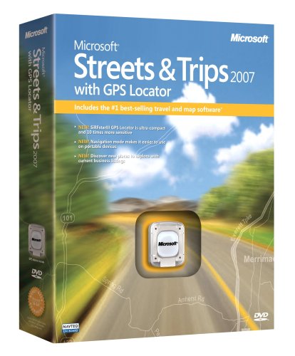 Microsoft Streets and Trips 2007 with GPS Locator [DVD] [OLD VERSION]