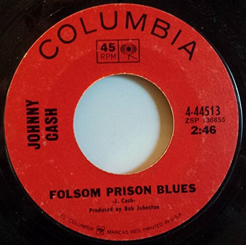 Johnny Cash - Folsom Prison Blues / The Folk Singer 45 Rpm Single - Zortam Music