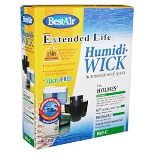 BestAir H65-C Holmes HWF-65 Replacement Wick Filter