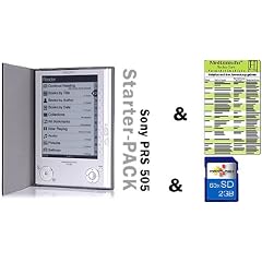 Sony Reader eBook PRS 505 S & Ihr erstes E-Book "Naturheilmedizin" +  2GB SD Karte - Starter-SET - *** mit deutscher Anleitung + Garantie! kein billiger England Import! ***