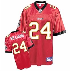 Carnell Williams #24 Tampa Bay Buccaneers Youth NFL Replica Players Jersey (Team Color)