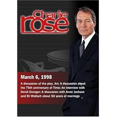 Charlie Rose with Alan Alda, Victor Garber & Alfred Molina; Walter Isaacson, Norm Pearlstine & Henry Grunwald; David Granger; Anne Jackson & Eli Wallach (March 6, 1998)