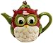 Cosmos Gifts Ceramic Owl Teapot, 6-Inch