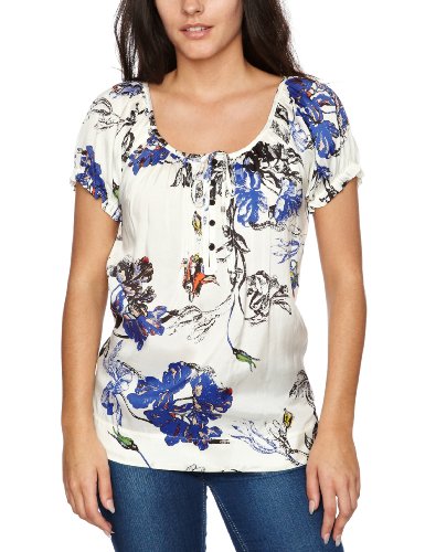 InWear Damen Bluse, gebl&uuml;mt C45155002/Saois-N, Gr. 40, Blau (2K6 Deep Ocean Blue) Preisvergleich