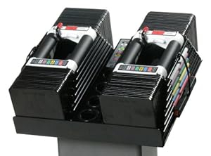 PowerBlock Elite 90 Adjustable 5 to 90-Pounds per Dumbbell Set