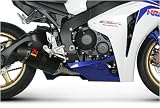 アクラポビッチ:ヘキサゴナルシェイプド レーシングライン カーボン マフラー / カーボンエンド