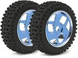 Eigenschaften Ansmann Racing Reifen und Felgen (2) 1:8 / Ansmann 214000003 - Reifen und Felgen (2) 1:8 Minion chrome - blau