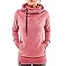 Women's High Collar Hoodie Lightweight pullover Sweatshirts