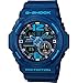 G-Shock Unisex Arabic Index Ana-Digi Chronograph Blue Watch