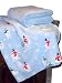 Sun Yin Microplush Throw, Snowman, 2-Pack