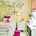Asunflower® Giant Baby Nursery Wall Sticker Monkeys and Tree Decals For Boys and Girls Nursery Room Home Decor Decal Children's Room